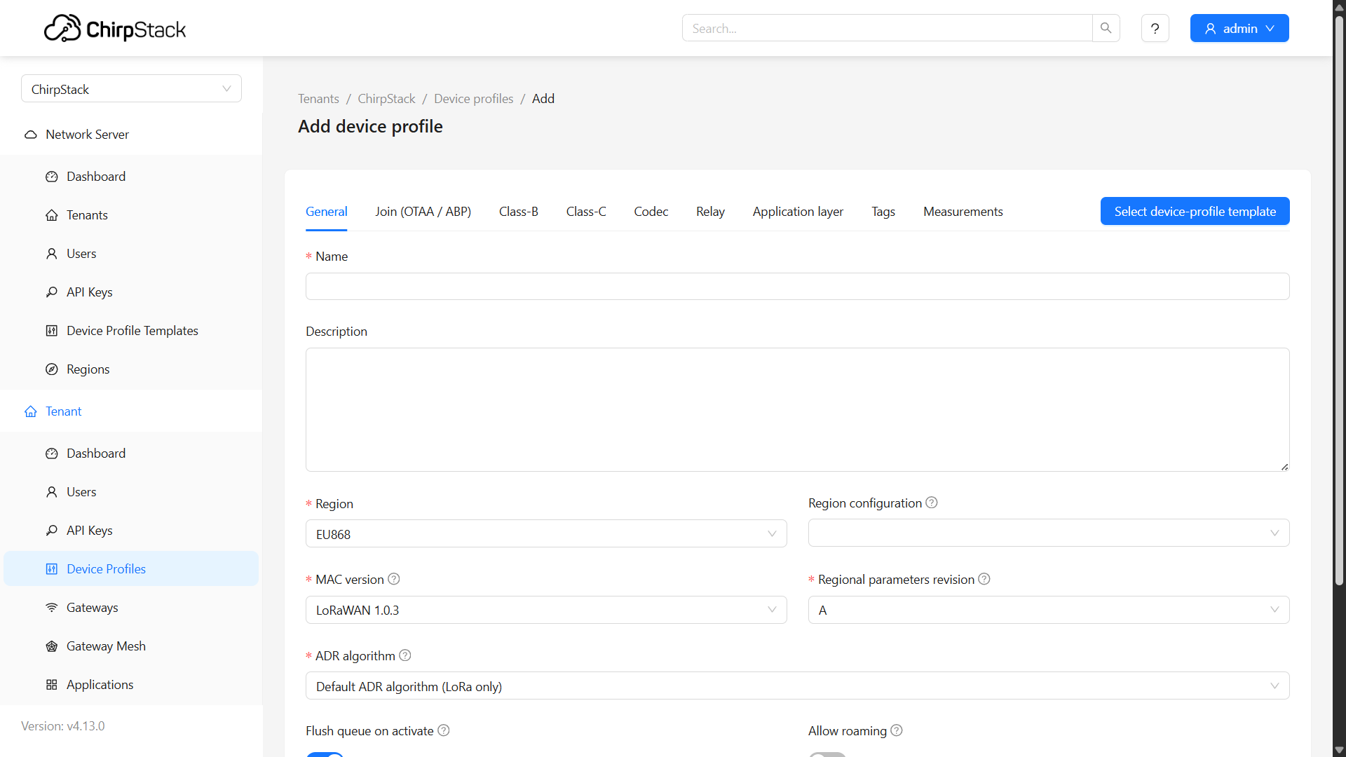 ChirStack v4 - Gateways