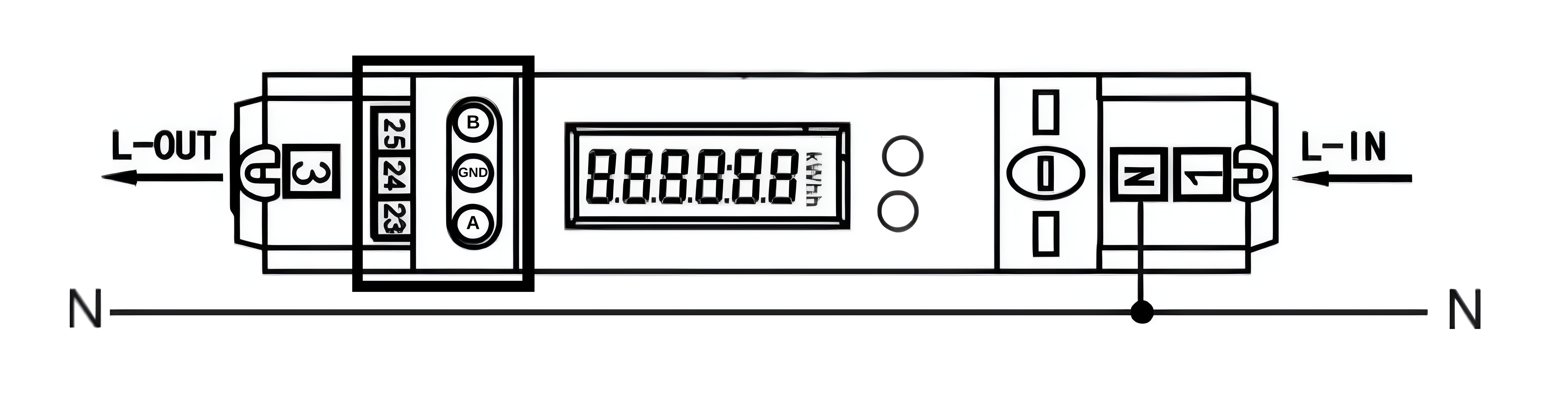 ORNO Energy Analyzer - OR-WE-504 - Modbus Communication